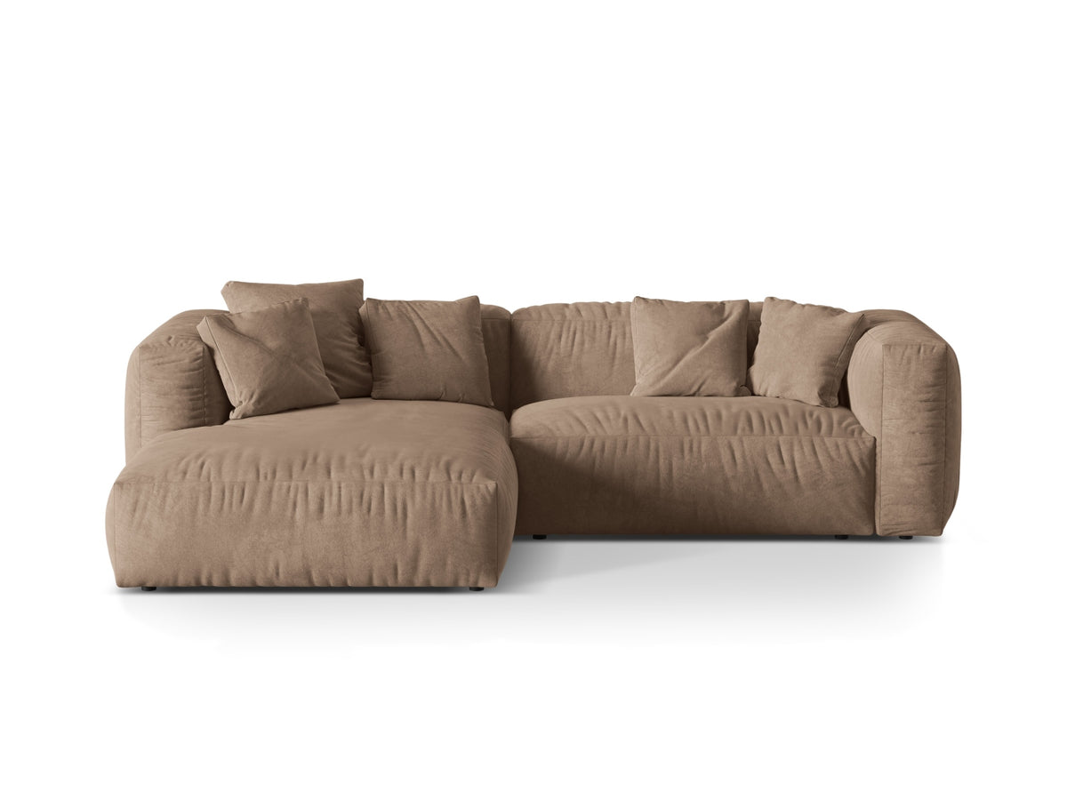 Divano Angolare Componibile XL Martina, 2 Posti, 176x280x75