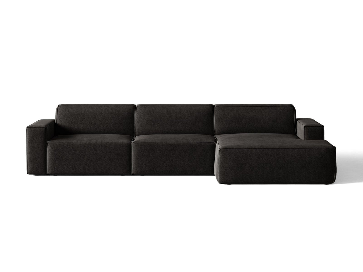 Divano Angolare Componibile Jodie, 4 Posti, 162x284x77