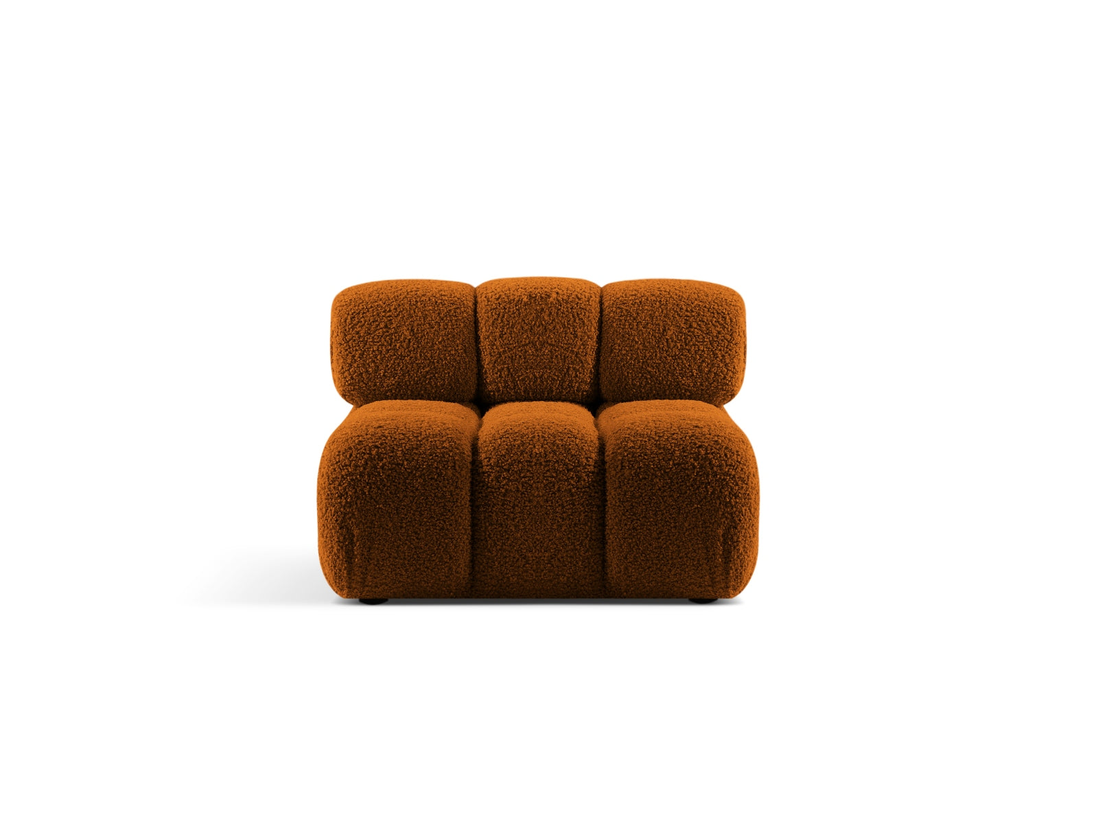 Modulo senza Braccioli, "Bellis", 1 Posto, 94x94x70 - Mattone