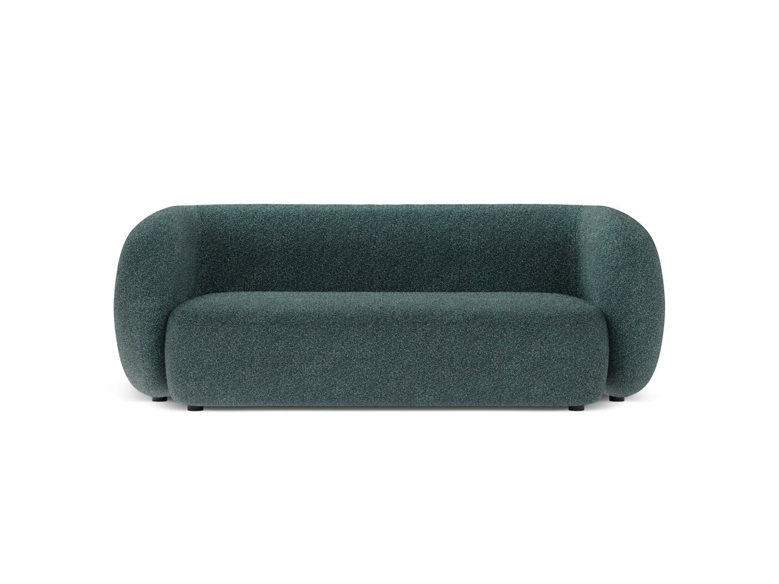 Divano Modulare, "Kate", 2 Posti, 183x99x76 - Verde Blu Melange