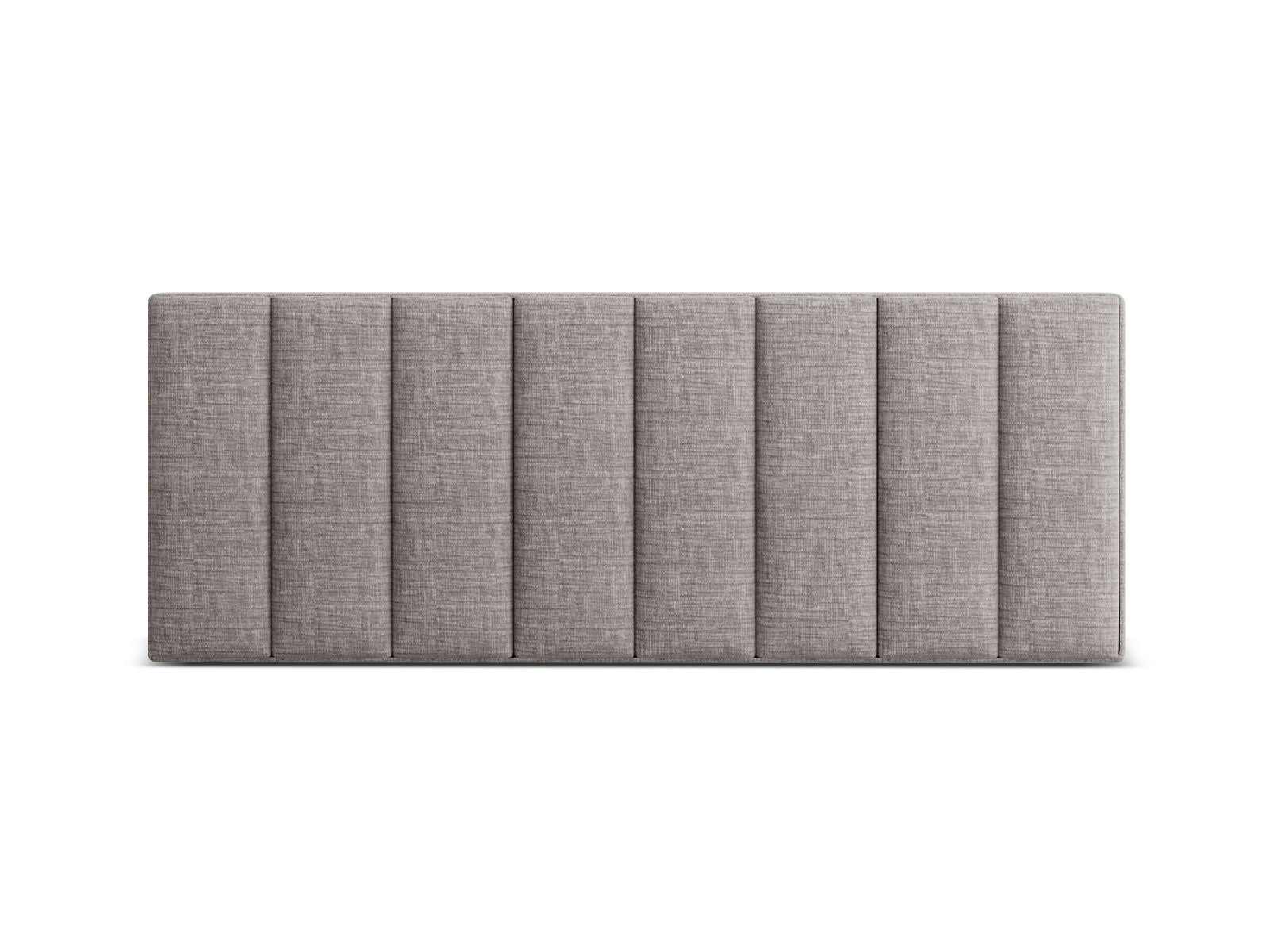 Testata Pensile, "Zoe", 160x10x60 - Grigio Chiaro