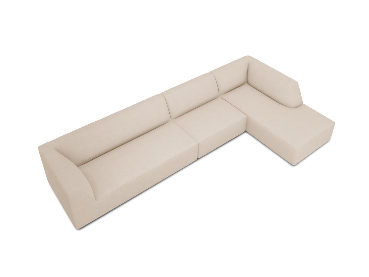 Divano Angolare Componibile Ruby, 5 Posti, 180x366x69