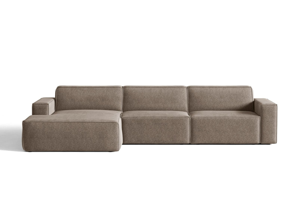 Divano Angolare Componibile Jodie, 4 Posti, 162x284x77