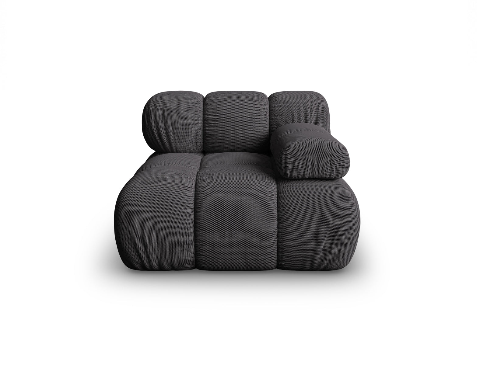 Modulo Destro, "Bellis", 1 Posto, 94x94x70 - Espresso