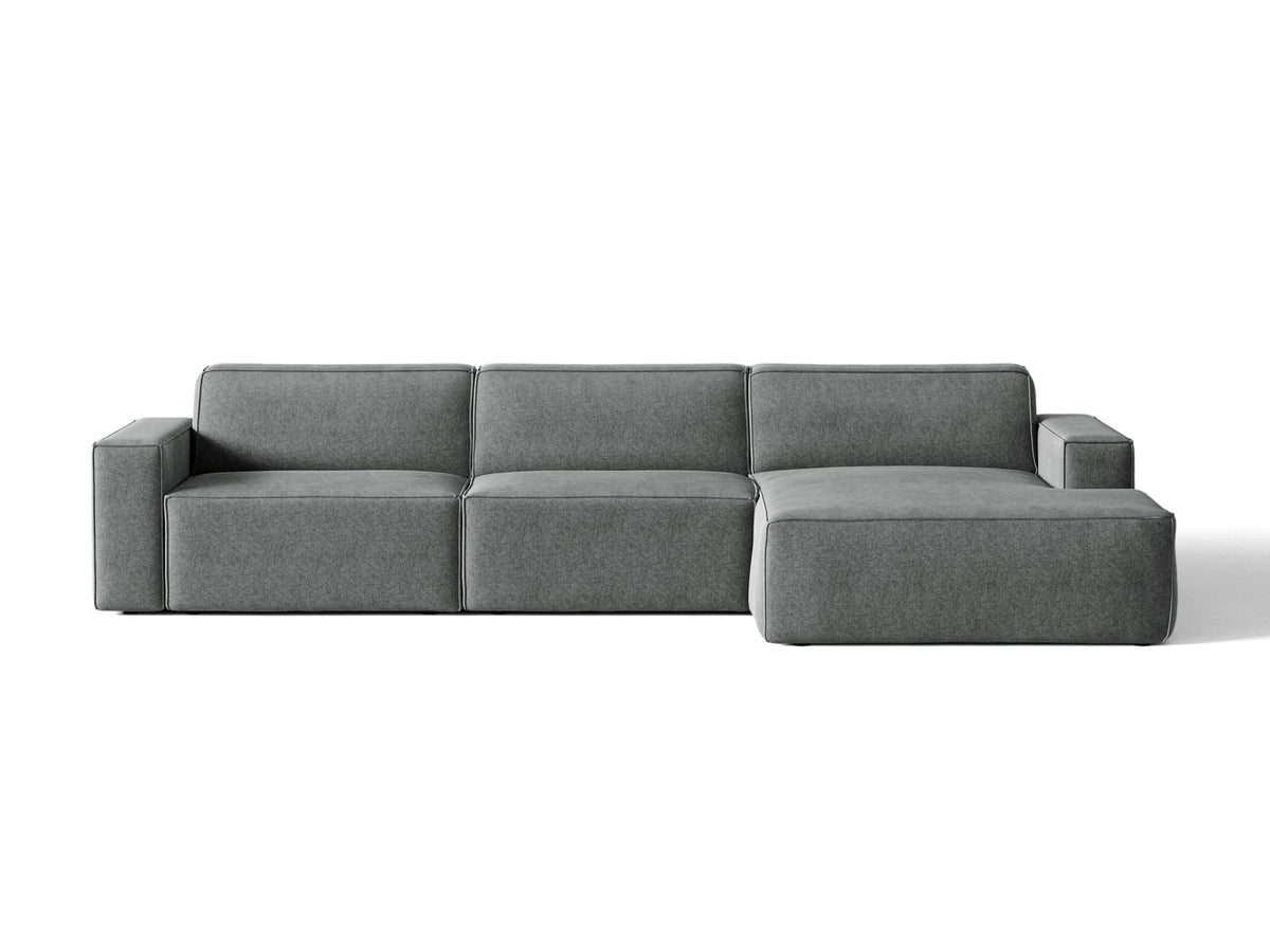 Divano Angolare Componibile Jodie, 4 Posti, 162x284x77