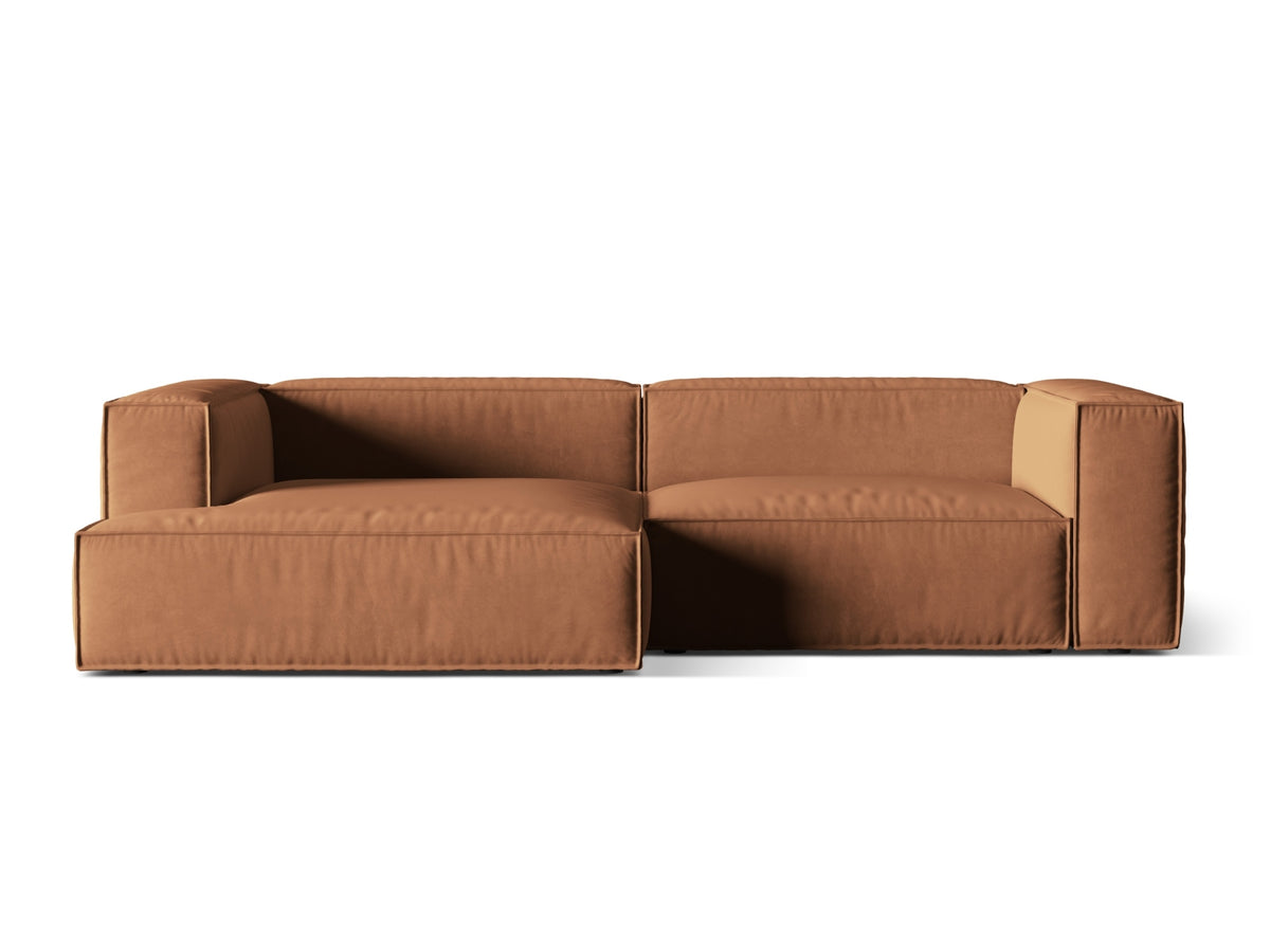 Divano Angolare Componibile Nuria, 4 Posti, 147x292x72