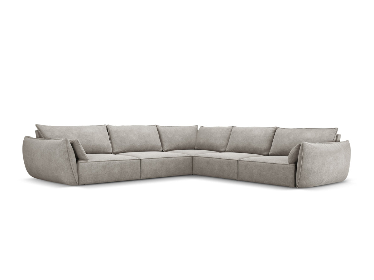 Divano Angolare Simmetrico Kaelle, 7 Posti, 286x286x85