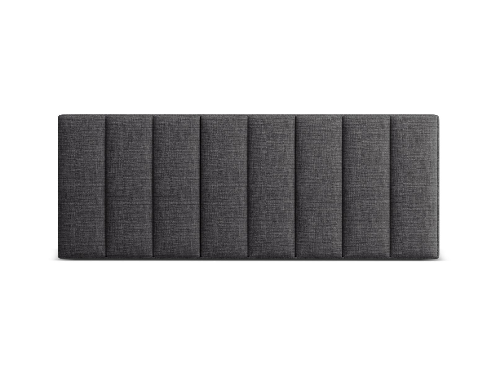 Testata Pensile, "Zoe", 160x10x60 - Grigio Scuro