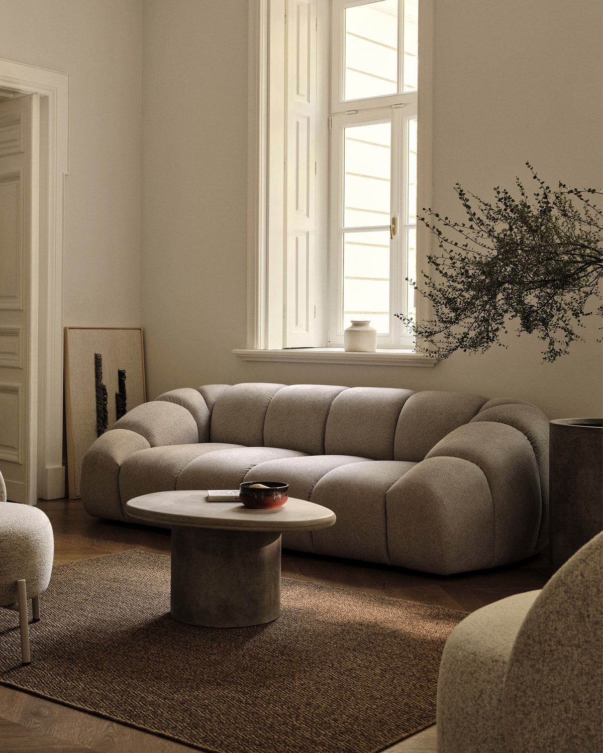Divano Angolare Diana, 4 Posti, 182x334x72