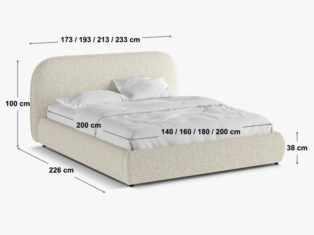Letto con Testata Murada