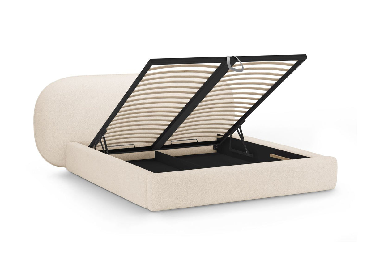 Letto Contenitore con Testata Ovalo