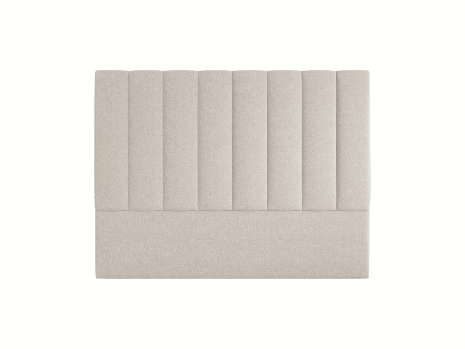Testata del Letto, "Marl", 160x8x120 - Beige Scuro