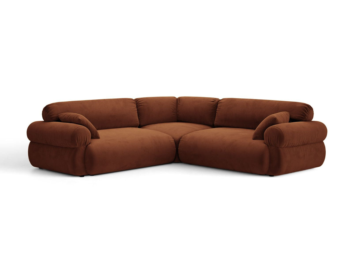 Divano Angolare Simmetrico Ophelia, 5 Posti, 259x259x84