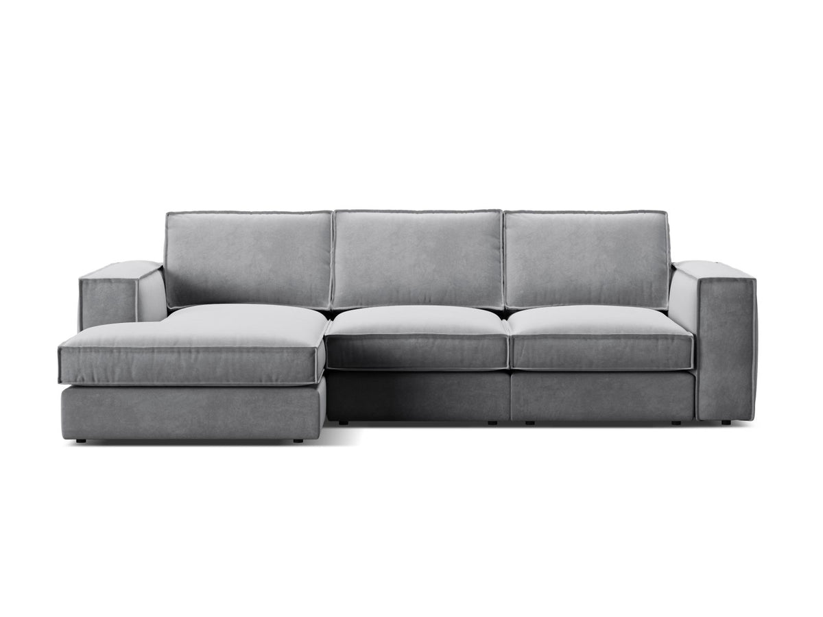 Divano Angolare Componibile Pola, 3 Posti, 158x284x88