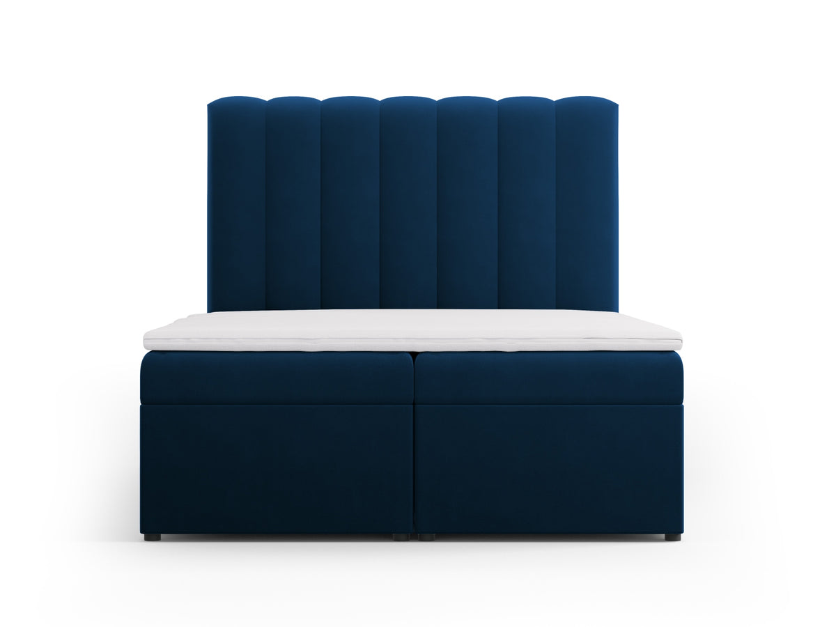 Letto Boxspring con Testata, Materasso e Topper Kelp