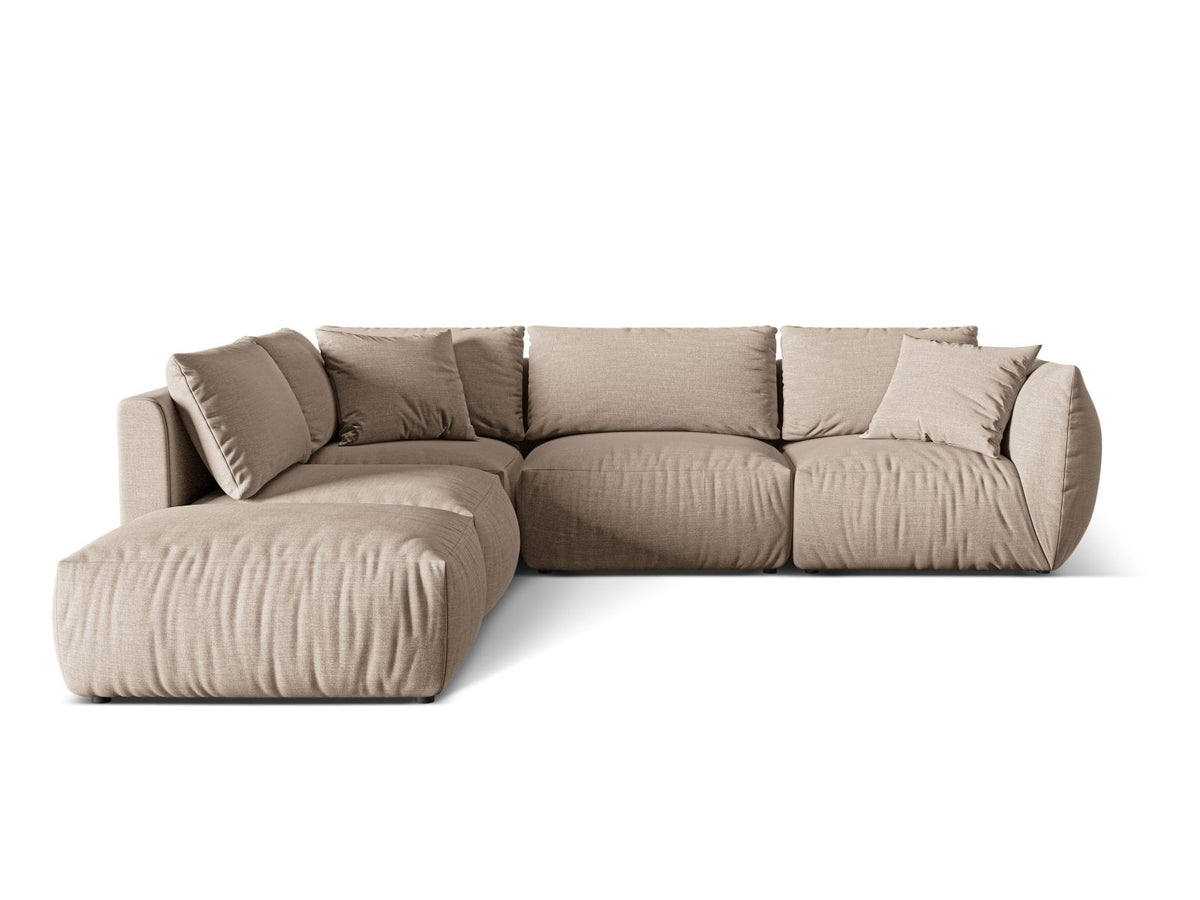 Divano Angolare Componibile Chris, 4 Posti, 290x295x80