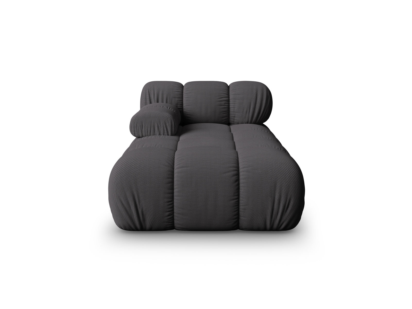 Chaise Longue Sinistra, "Bellis", 1 Posto, 155x94x70 - Espresso