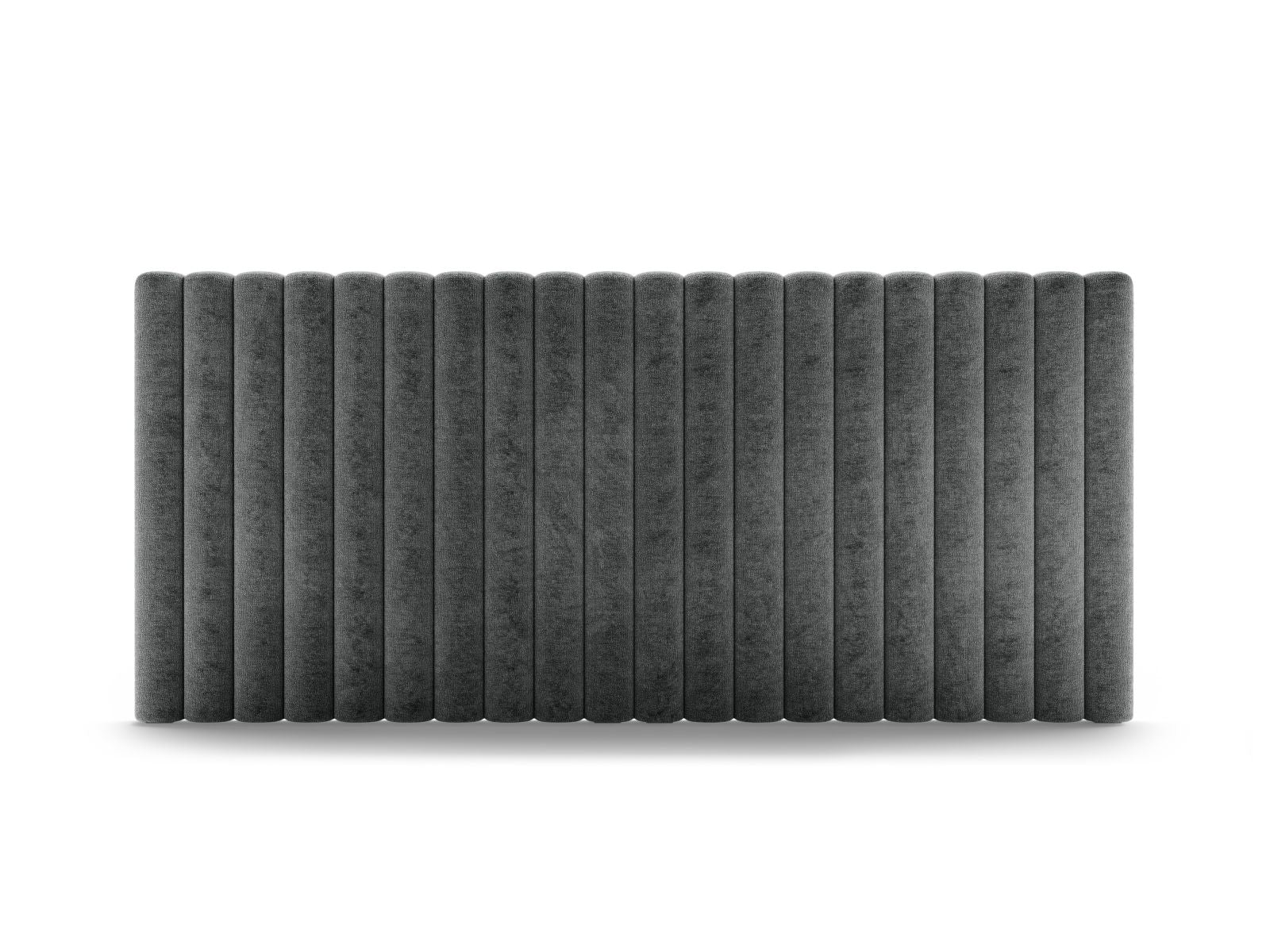 Testata del Letto, "Mistero", 200x13x95 - Grigio Scuro
