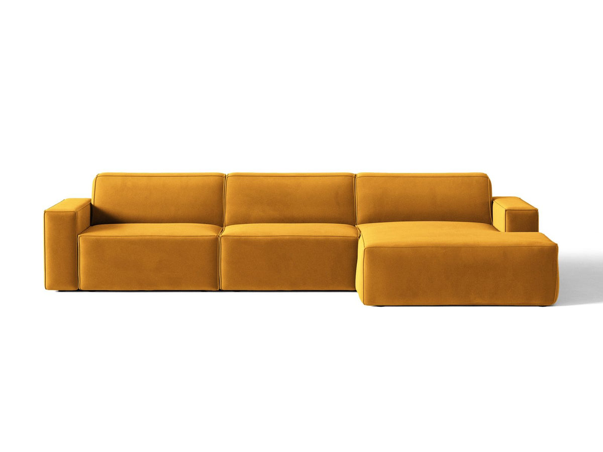 Divano Angolare Componibile Jodie, 4 Posti, 162x284x77
