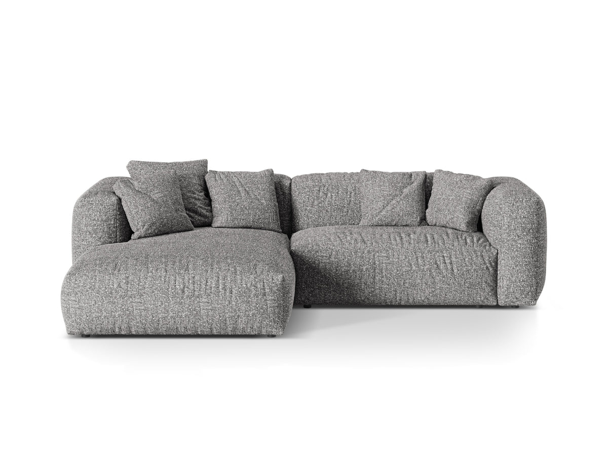 Divano Angolare Componibile XL Martina, 2 Posti, 176x280x75