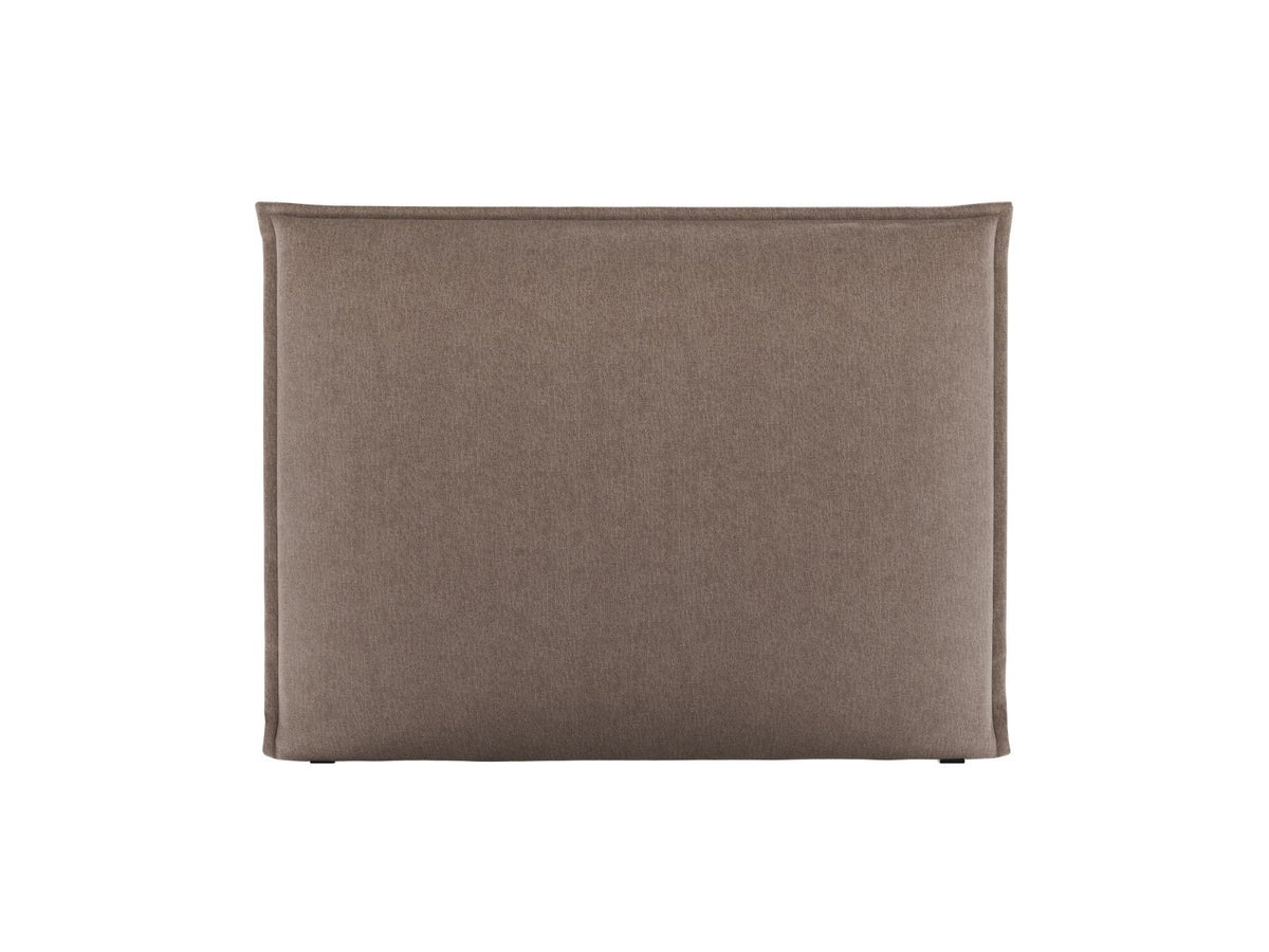 Testiera Monica Alta 120 cm - Marrone Chiaro 160x200