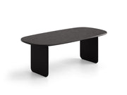 Tavolo da Pranzo, "Lana", 8 Posti, 220x110x76 - Rovere Nero
