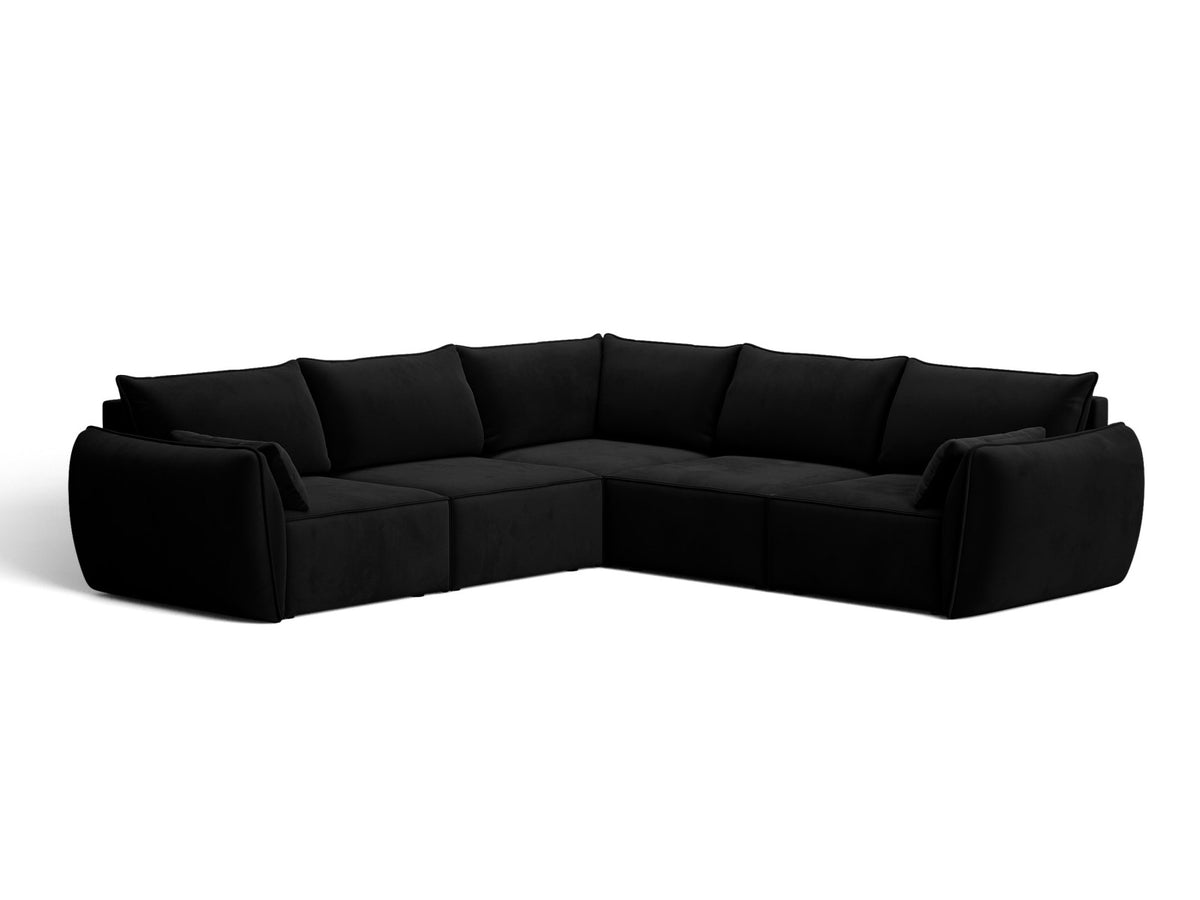 Divano Angolare Simmetrico Kaelle, 7 Posti, 286x286x85