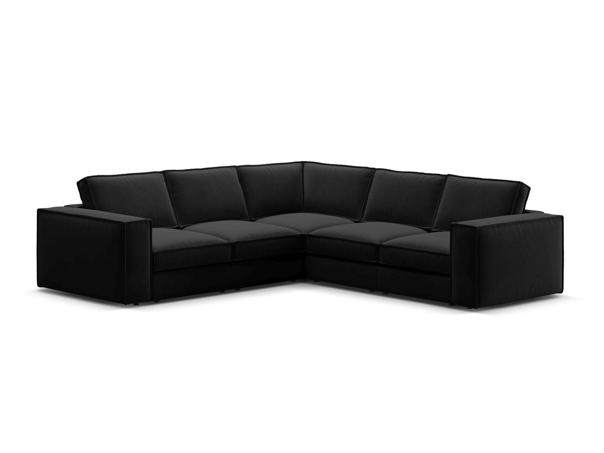 Divano Angolare Simmetrico Componibile Pola, 4 Posti, 284x284x88