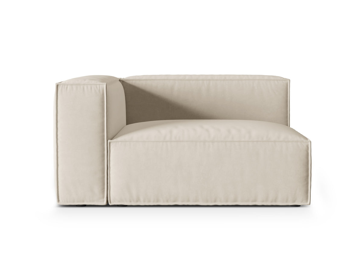 Divano Componibile Nuria, 2 Posti, 110x145x72
