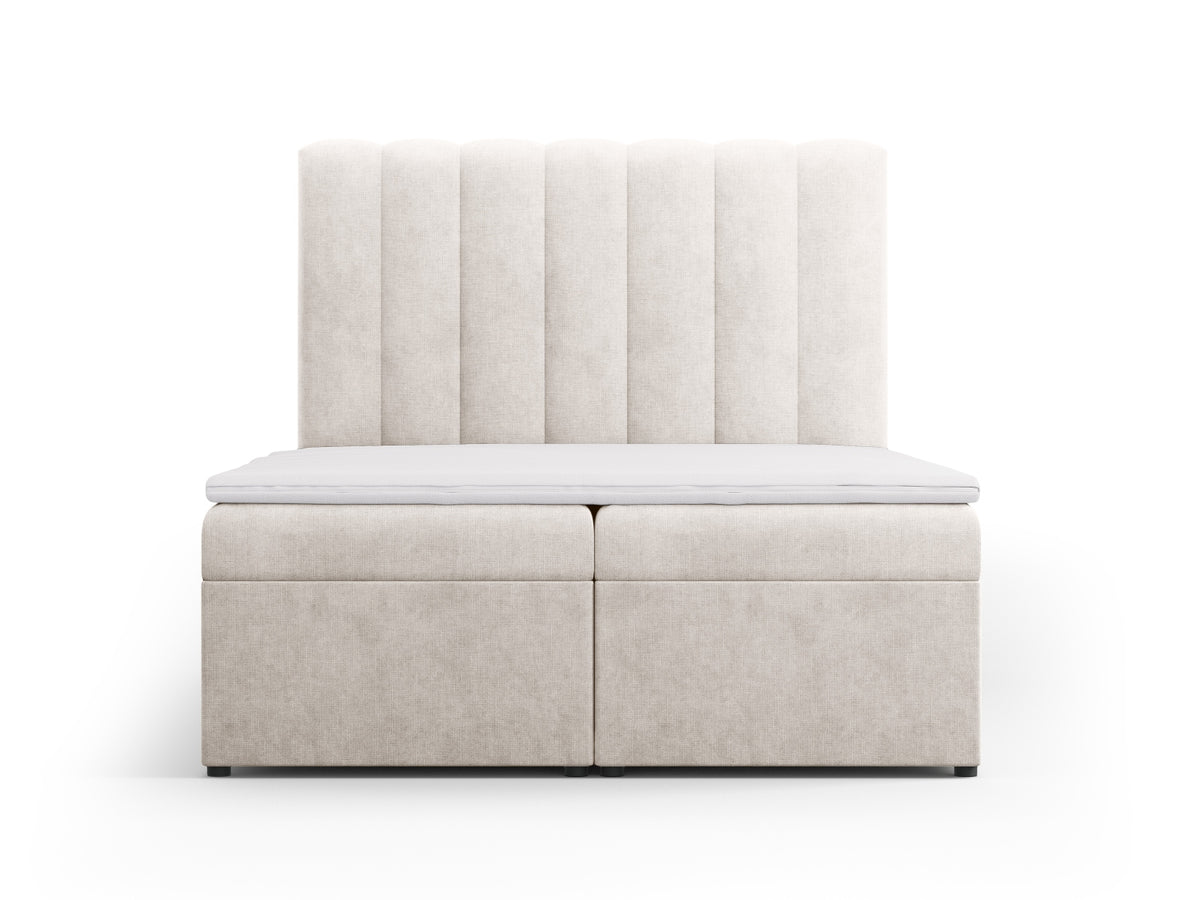 Letto Boxspring con Testata, Materasso e Topper Kelp