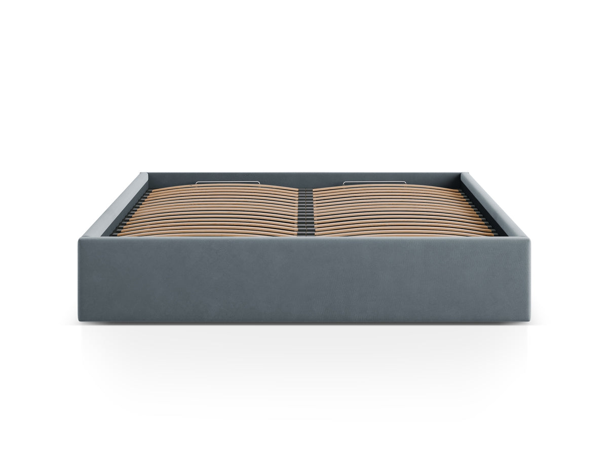 Letto Contenitore Susan - Blu Chiaro 200x200