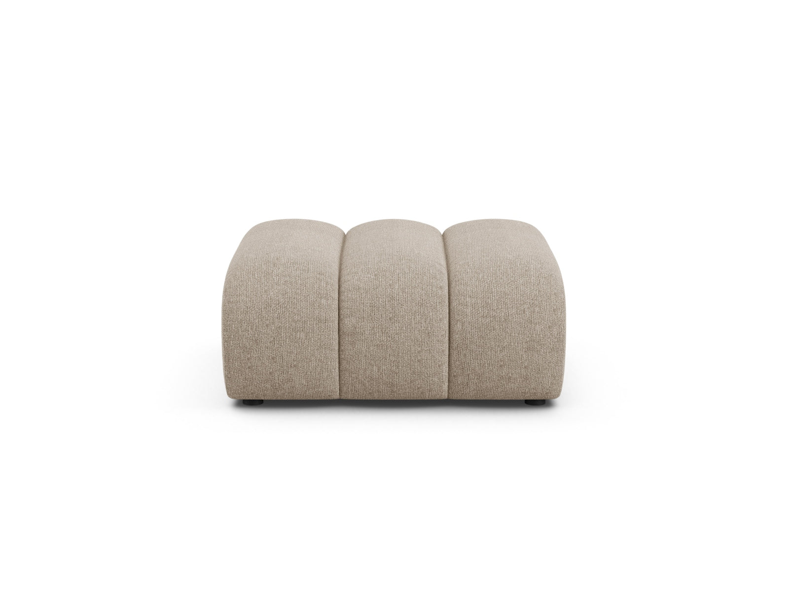 Pouf, "Lupine", 1 Posto, 92x95x43 - Beige Scuro