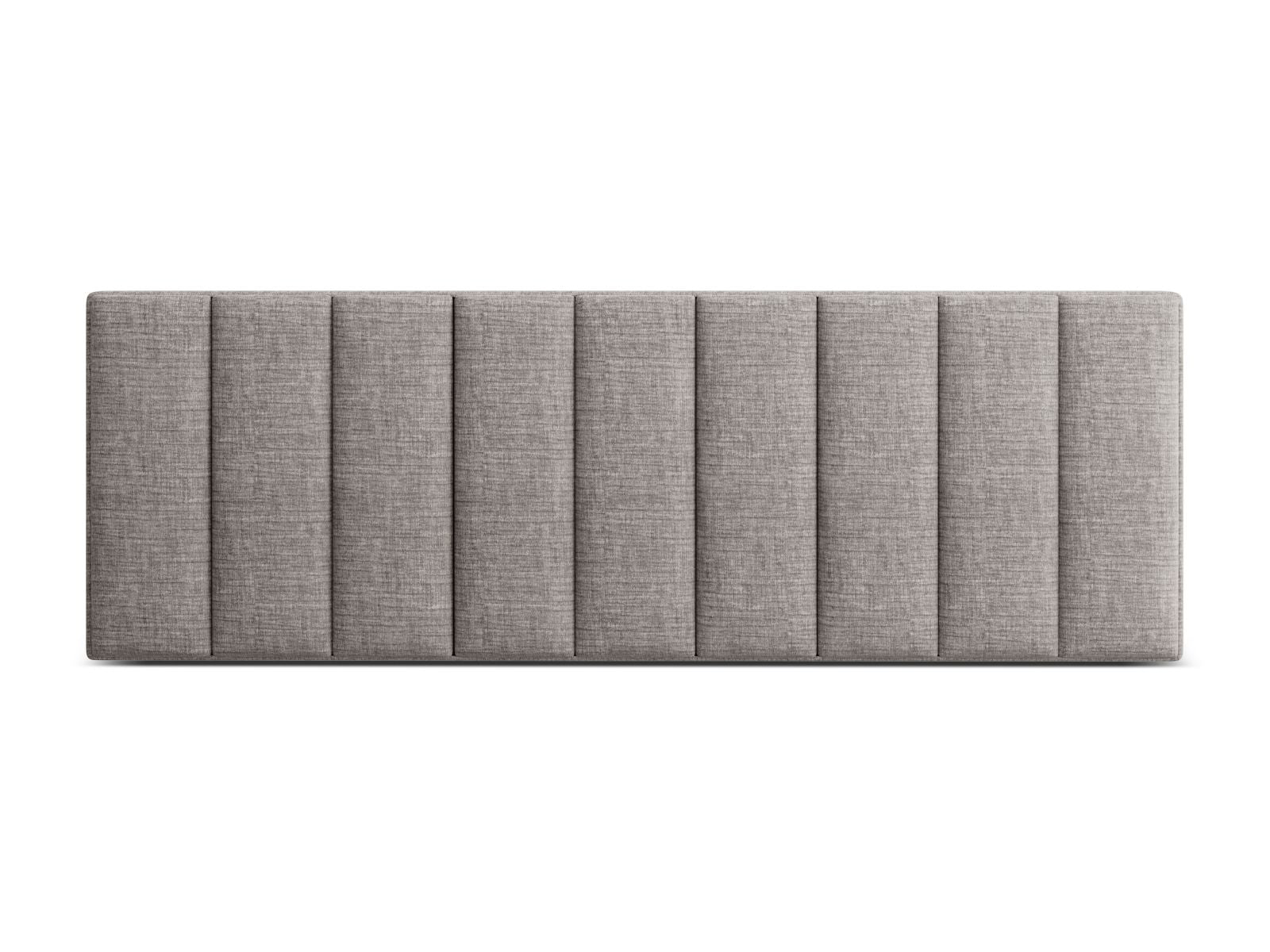 Testata Pensile, "Zoe", 180x10x60 - Grigio Chiaro