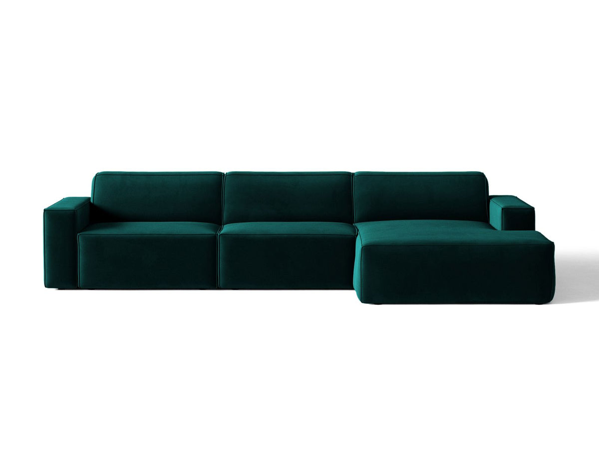 Divano Angolare Componibile Jodie, 4 Posti, 162x284x77