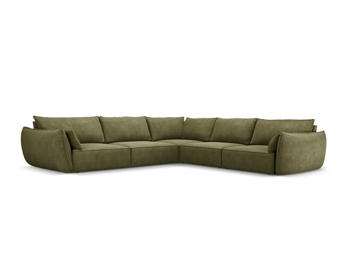 Divano Angolare Simmetrico Kaelle, 7 Posti, 286x286x85