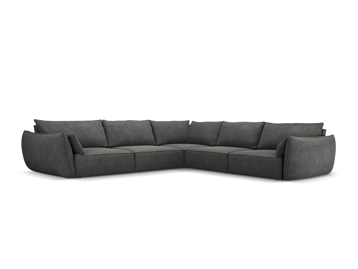 Divano Angolare Simmetrico Kaelle, 7 Posti, 286x286x85