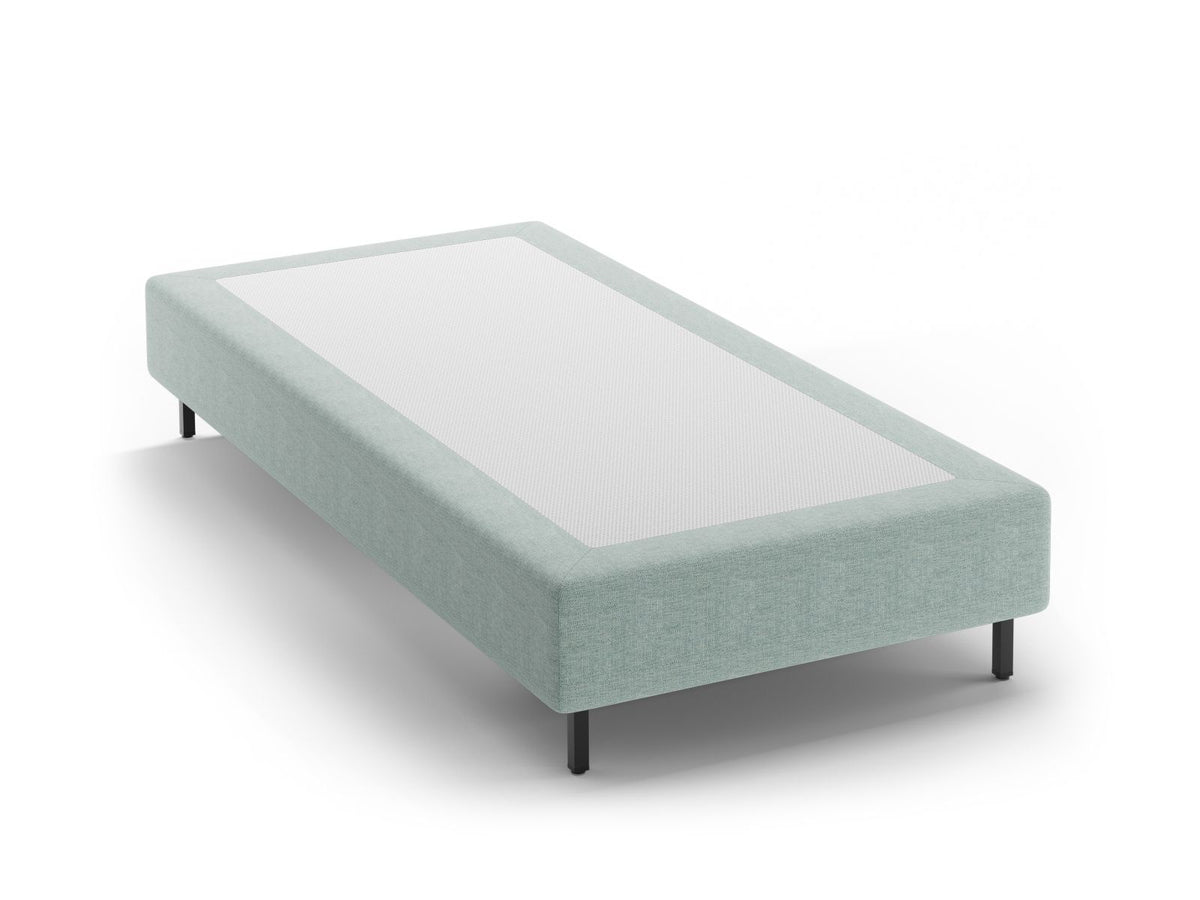 Base Letto Whale Gambe metallo nero - Menta 100x200