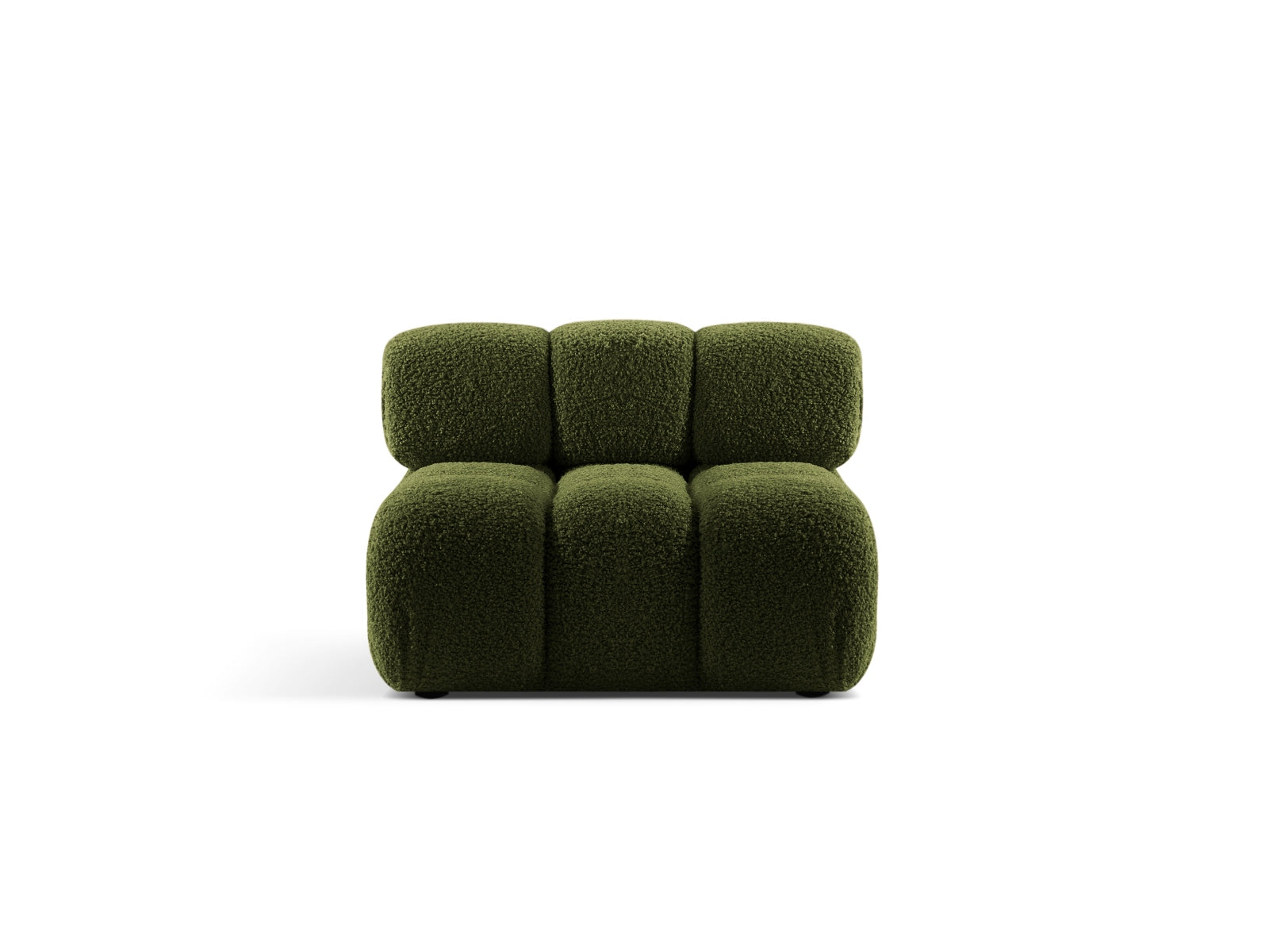 Modulo senza Braccioli, "Bellis", 1 Posto, 94x94x70 - Verde