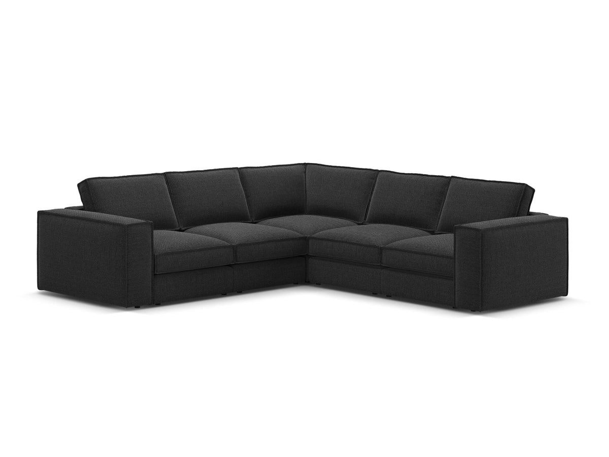 Divano Angolare Simmetrico Componibile Pola, 4 Posti, 284x284x88