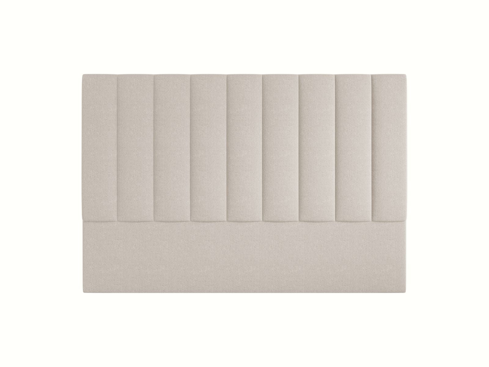 Testata del Letto, "Marl", 180x8x120 - Beige Scuro