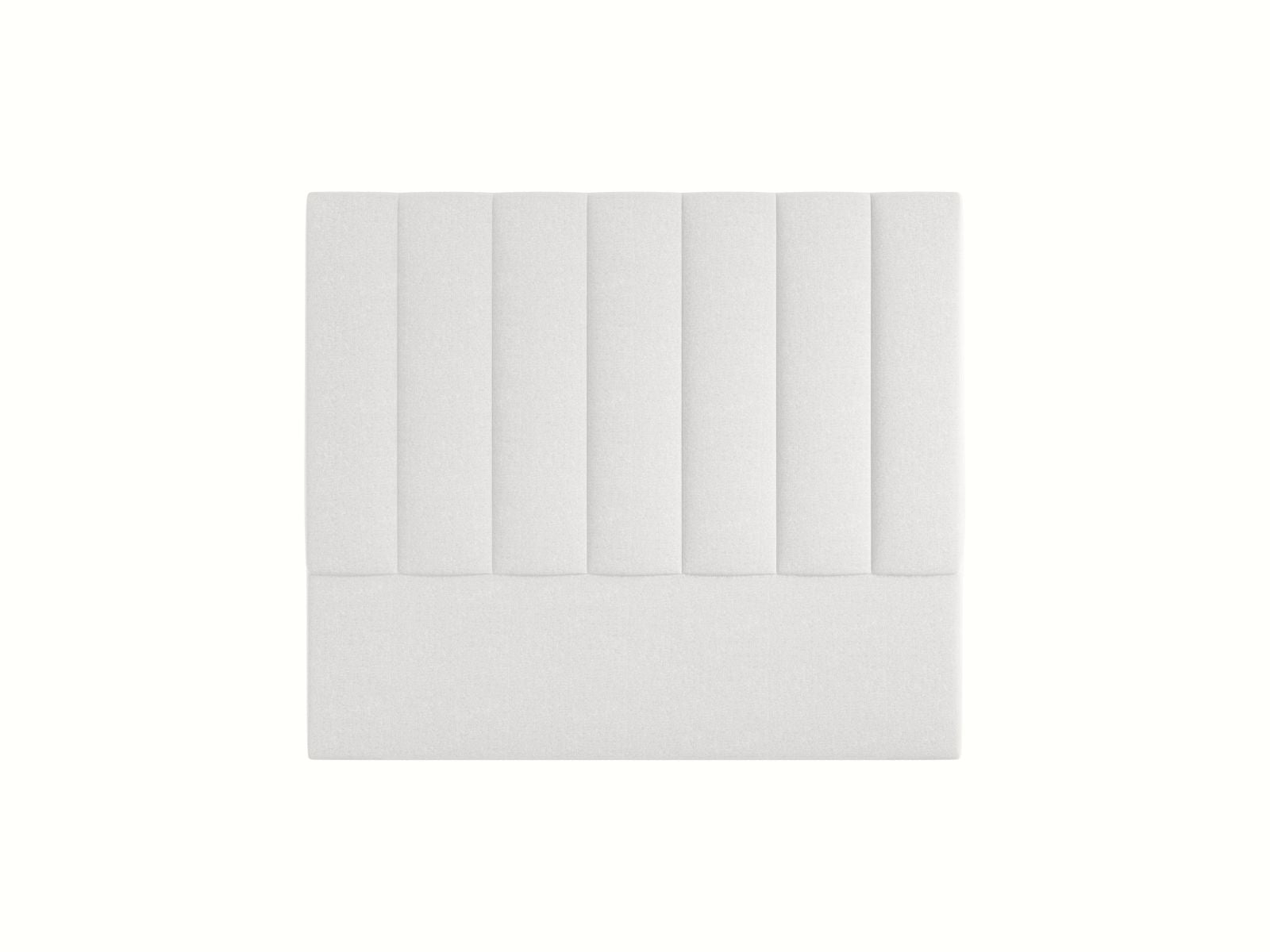 Testata del Letto, "Marl", 140x8x120 - Argento