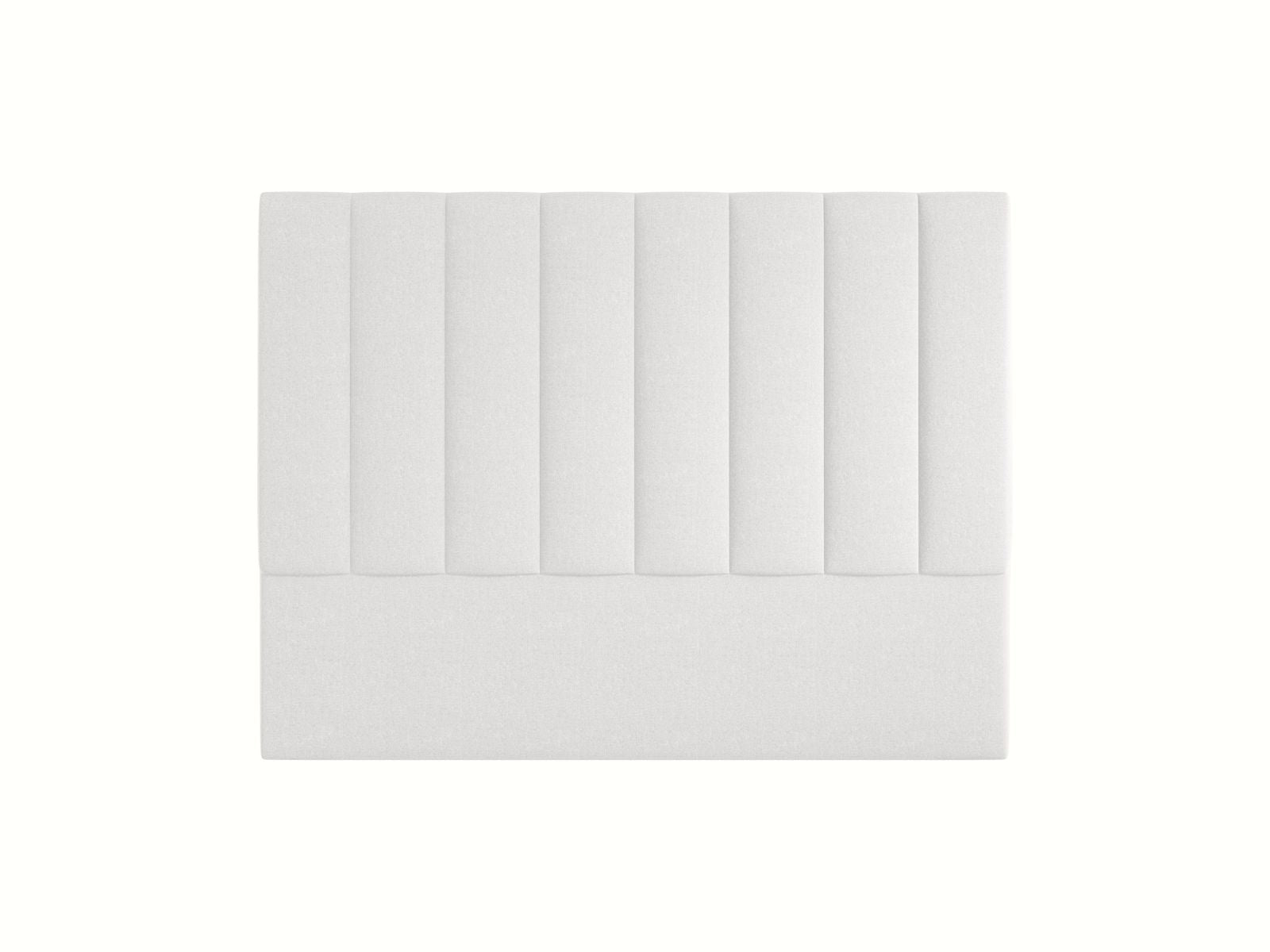 Testata del Letto, "Marl", 160x8x120 - Argento