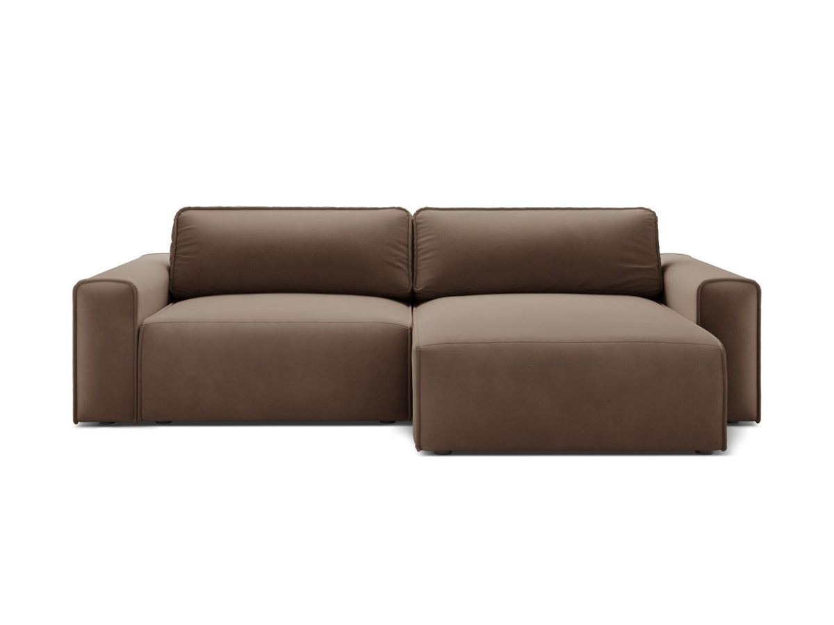 Divano Letto Angolare con Contenitore Victor, 3 Posti, 148x246x83