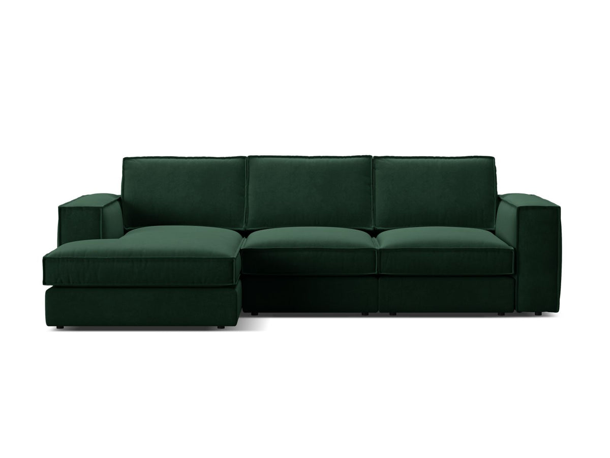 Divano Angolare Componibile Pola, 3 Posti, 158x284x88