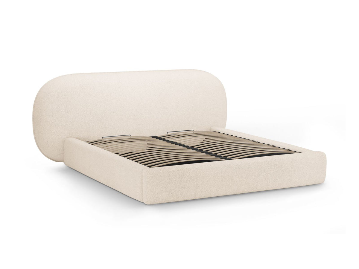 Letto Contenitore con Testata Ovalo