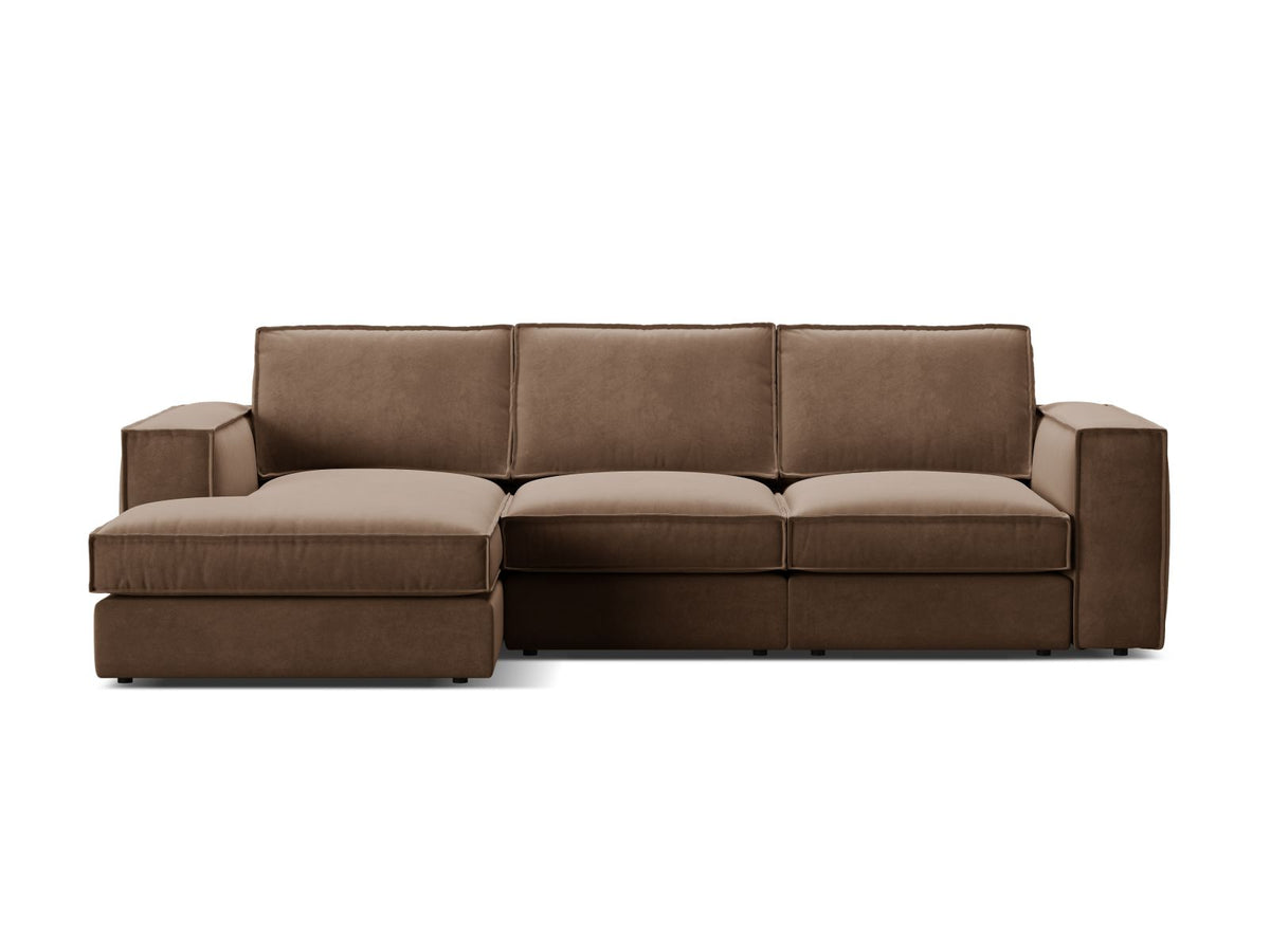 Divano Angolare Componibile Pola, 3 Posti, 158x284x88