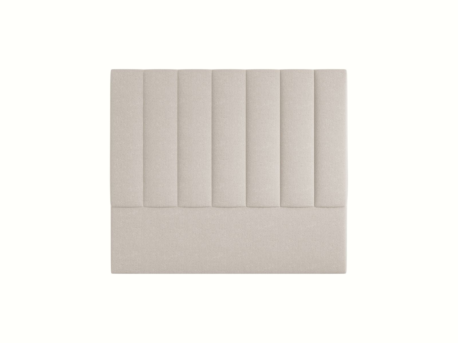 Testata del Letto, "Marl", 140x8x120 - Beige Scuro