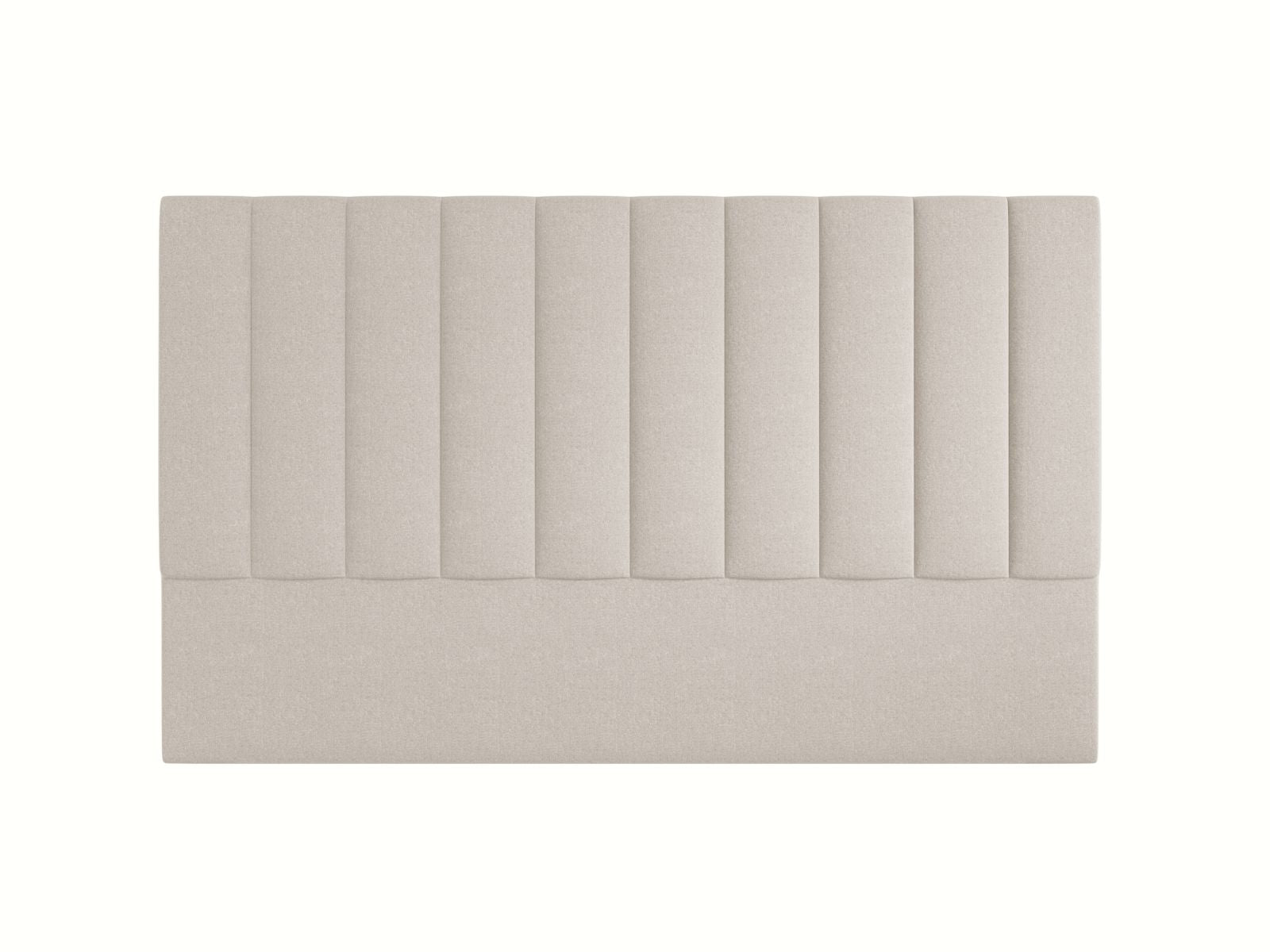 Testata del Letto, "Marl", 200x8x120 - Beige Scuro
