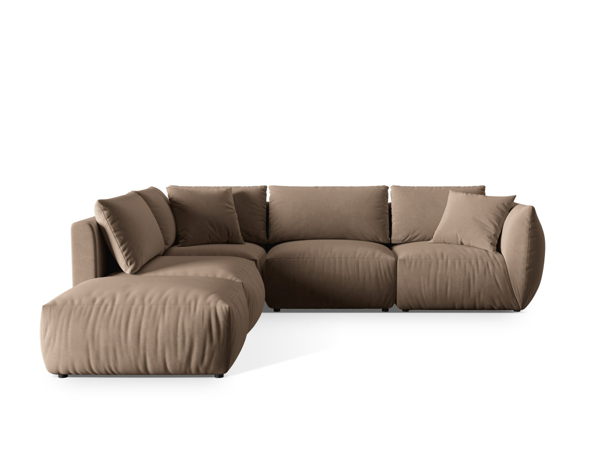 Divano Angolare Componibile Chris, 4 Posti, 290x295x80