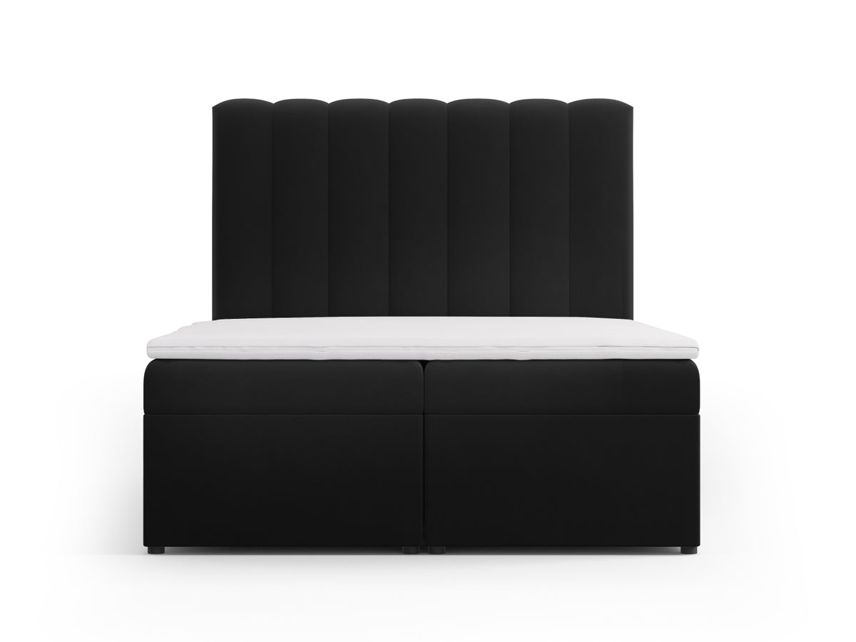 Letto Boxspring con Testata, Materasso e Topper Kelp